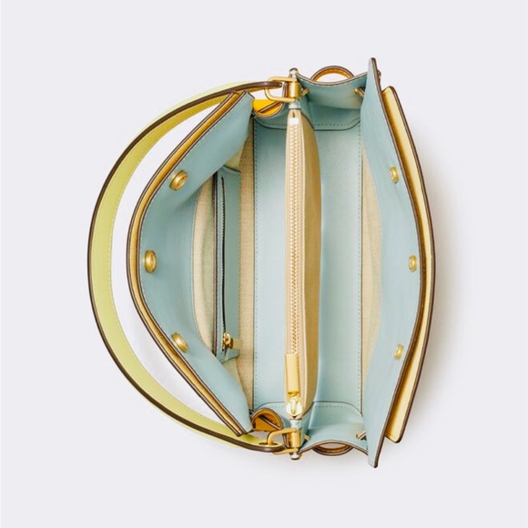 Tory Burch Small Radziwill Whipstitch Double Bag - Picture 14 of 16